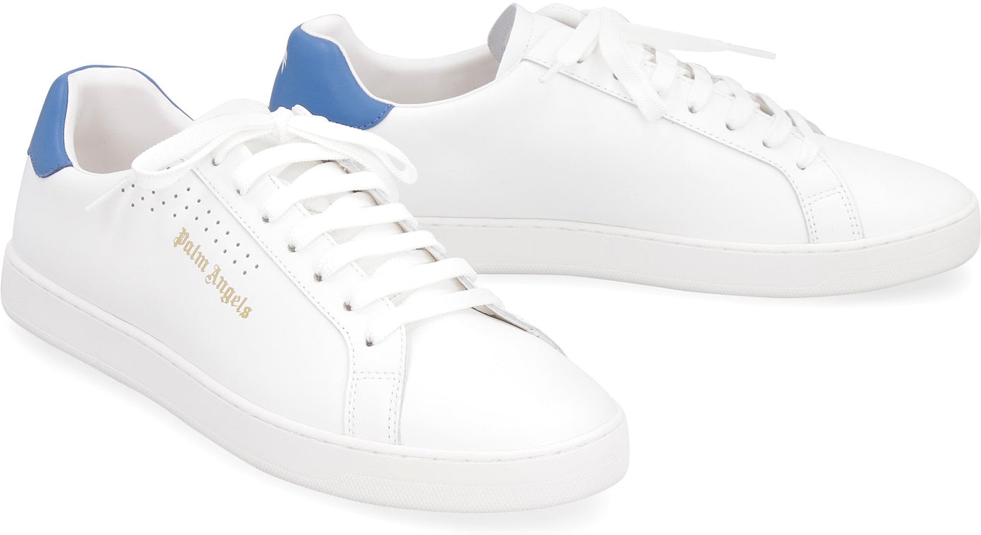 0145 PALM ANGELS NEW TENNIS LEATHER SNEAKERS