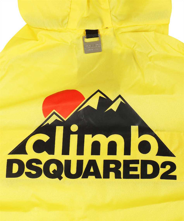 Yellow DSQUARED2 POLDO X D2 - BRAMPTON RAINCOAT