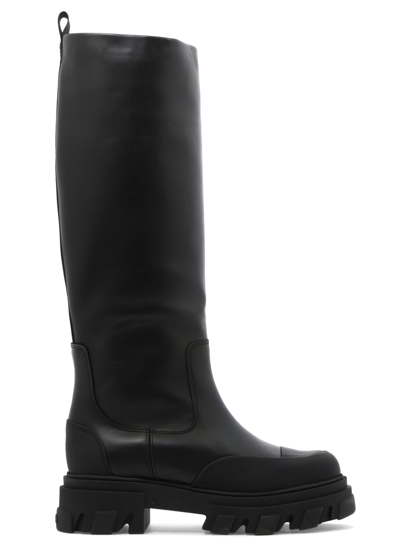 Black GANNI TUBULAR BOOTS (S1872099) | LOZURI