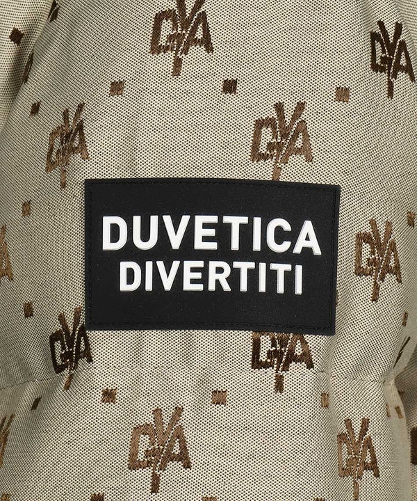 Duvetica Monogram-Pattern Quilted Jacket
