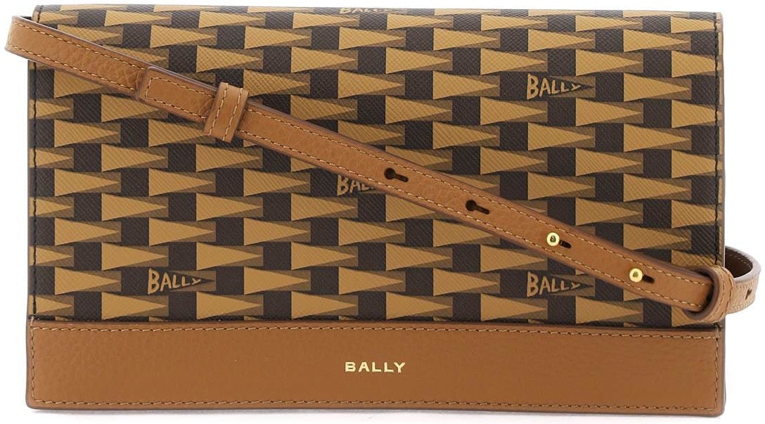 Bally Pennant Logo-Print Wallet