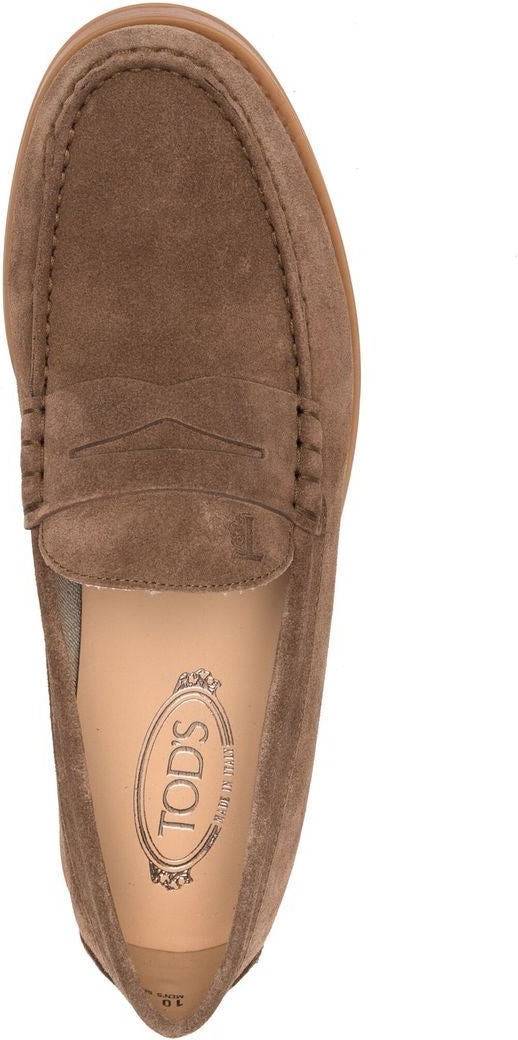 S818 TOD'S slip-on Suede Loafers
