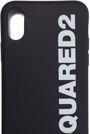 Black-White DSQUARED2 COVER IPHONE X